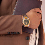 Gurkha Gents Watch Golden Mix