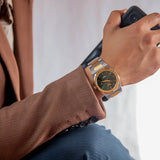 Gurkha Gents Watch Golden Mix