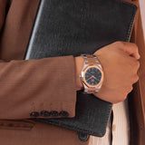 Gurkha Gents Watch Rosegold Mix