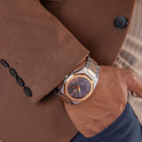 Gurkha Gents Watch Rosegold Mix