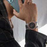 Gurkha Gents Watch Rosegold Mix